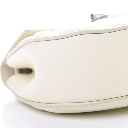 Chloe Calfskin Quilted Mini Drew Bijou Shoulder Bag Natural White 8 of 9