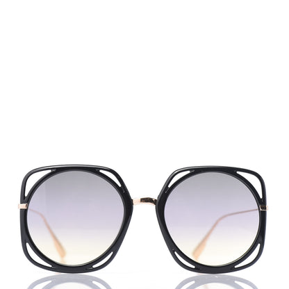 Christian Dior Square Directions Sunglasses Black 2 of 6