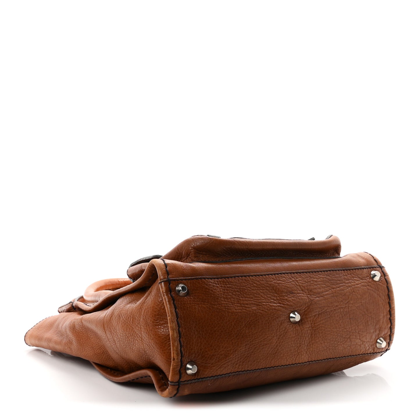 Calfskin Edith Tote Muscade
