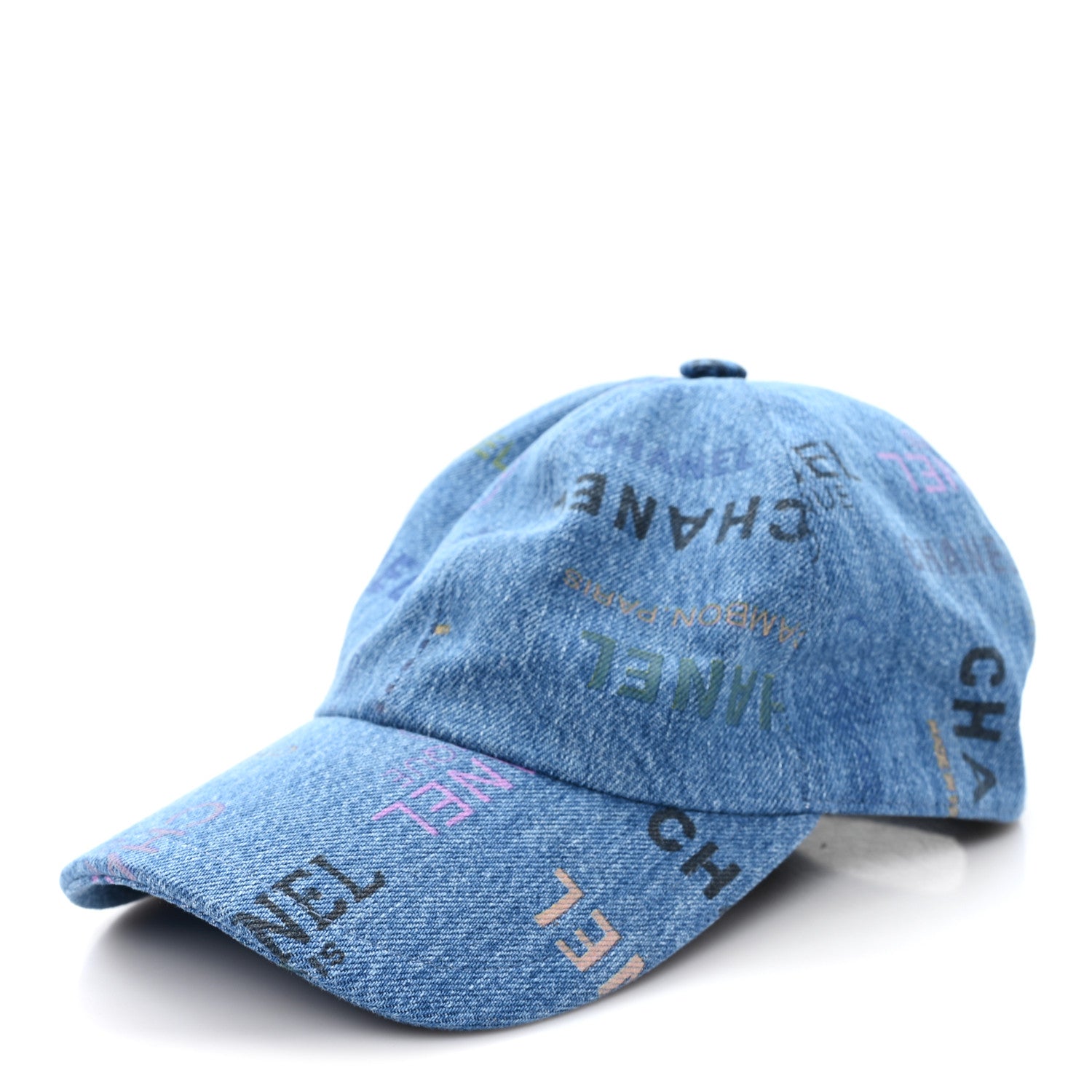 Chanel Denim Mood Cap Hat Blue 1 of 8