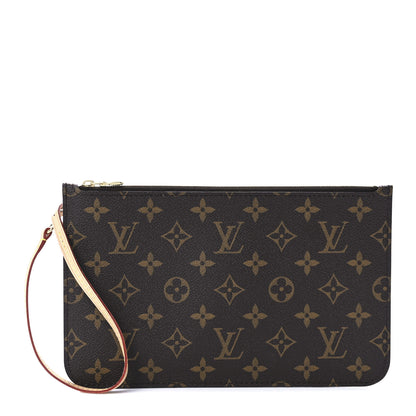 Louis Vuitton Monogram Neverfull MM GM Pochette 1 of 8