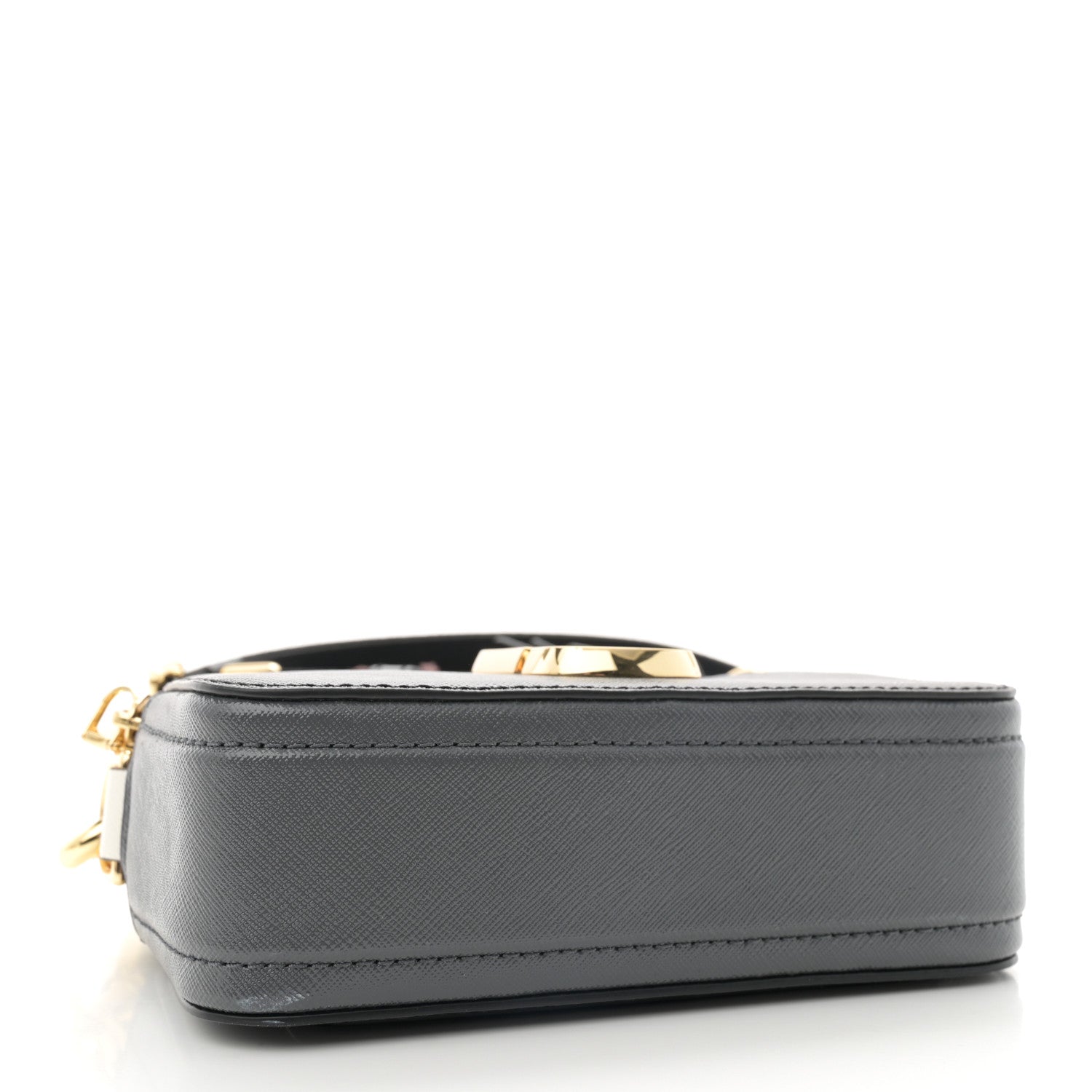 Marc Jacobs Saffiano Small Snapshot Camera New Black Mulitcolor 4 of 11