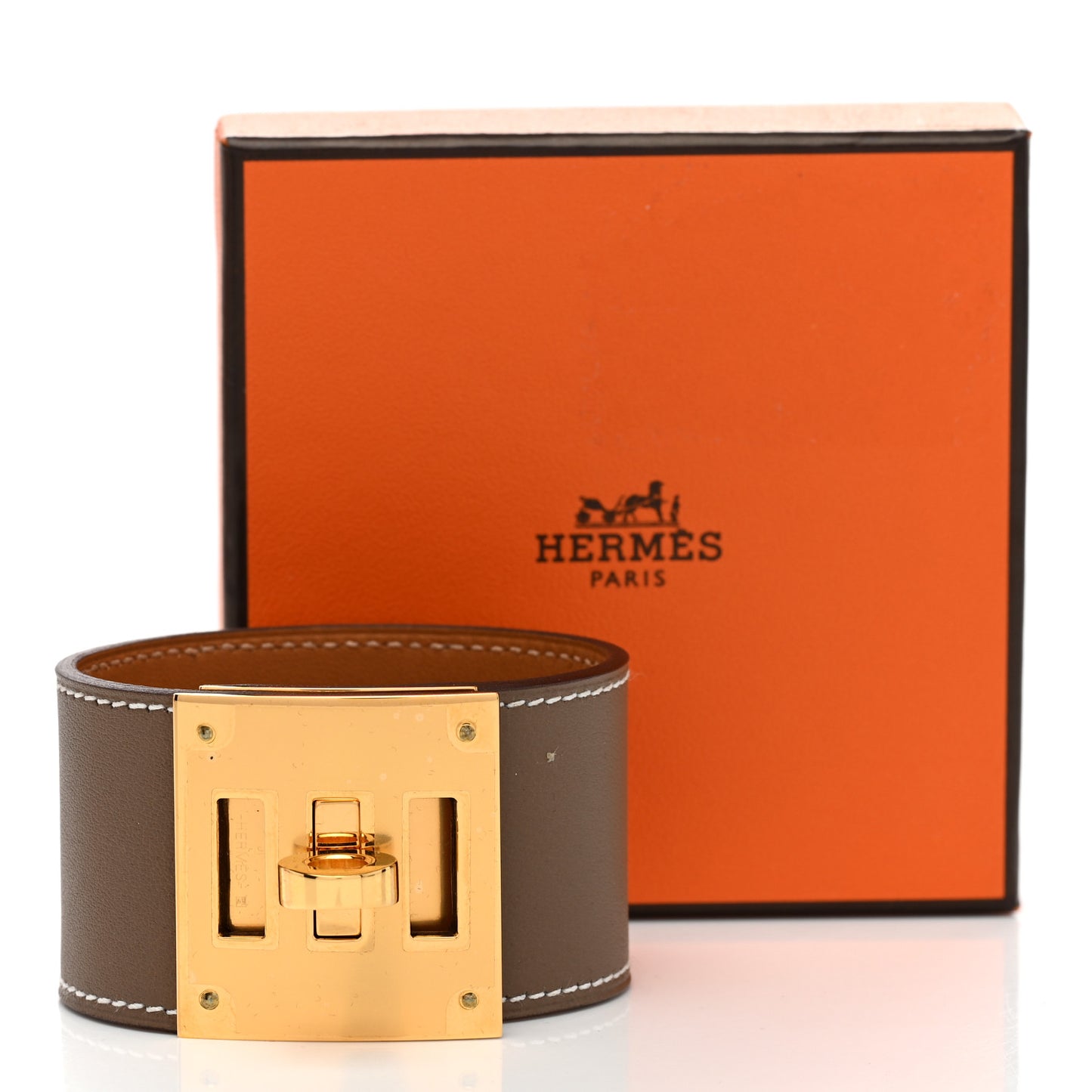 Swift Kelly Dog Bracelet T2 Etoupe