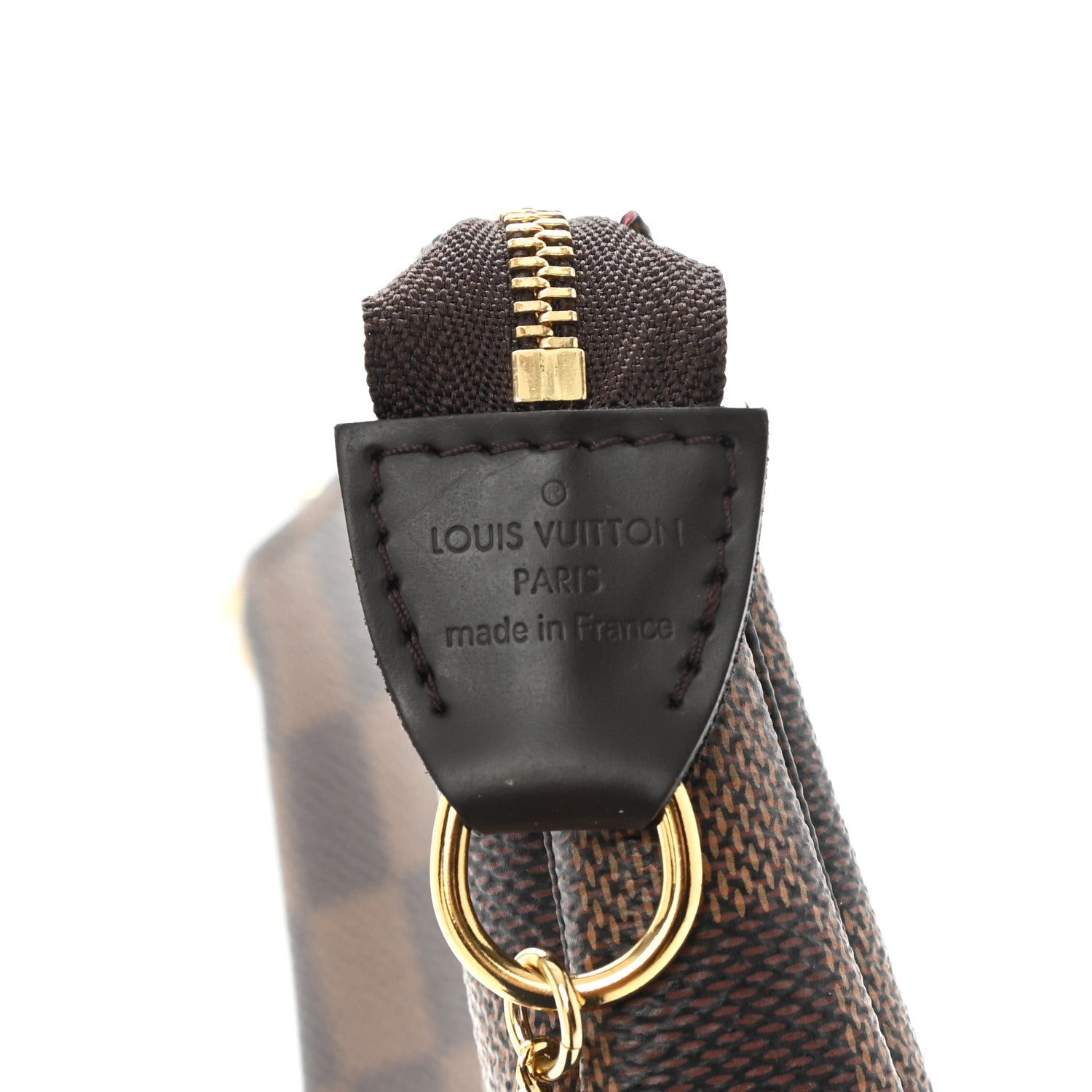 Louis Vuitton Damier Ebene Mini Pochette Accessories 6 of 10