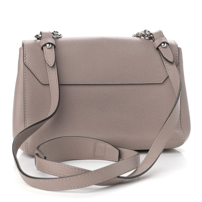 Louis Vuitton Soft Calfskin Lockme II Chain Bag BB Mastic 3 of 8