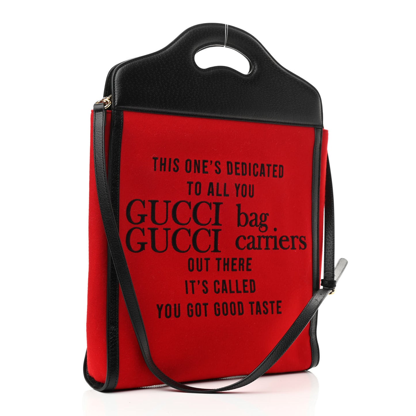 Felt Calfskin Script Logo Gucci 100 Aria Shopping Tote Bright Hibiscus Black Azure