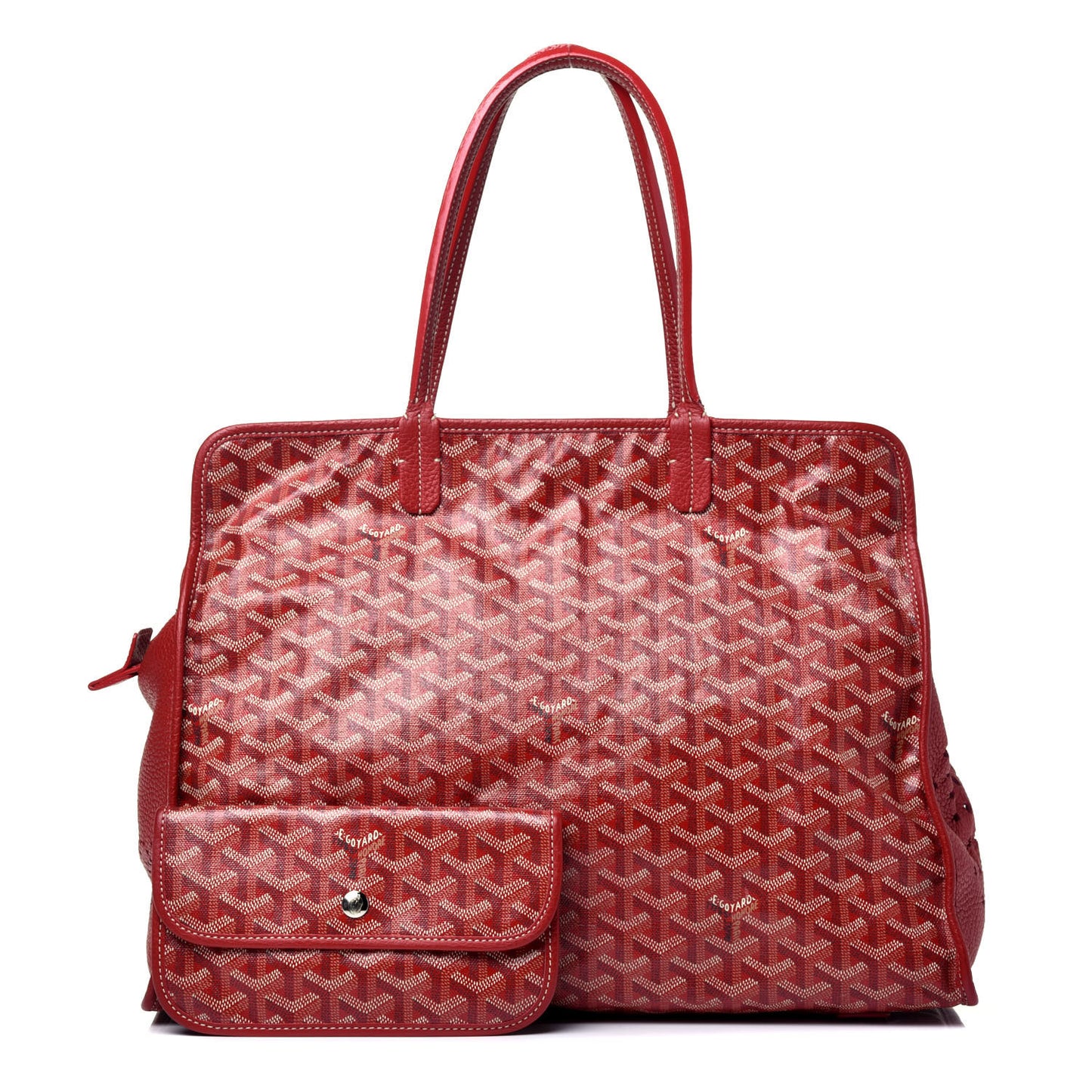 Goyardine Sac Hardy Pet Carrier PM Red