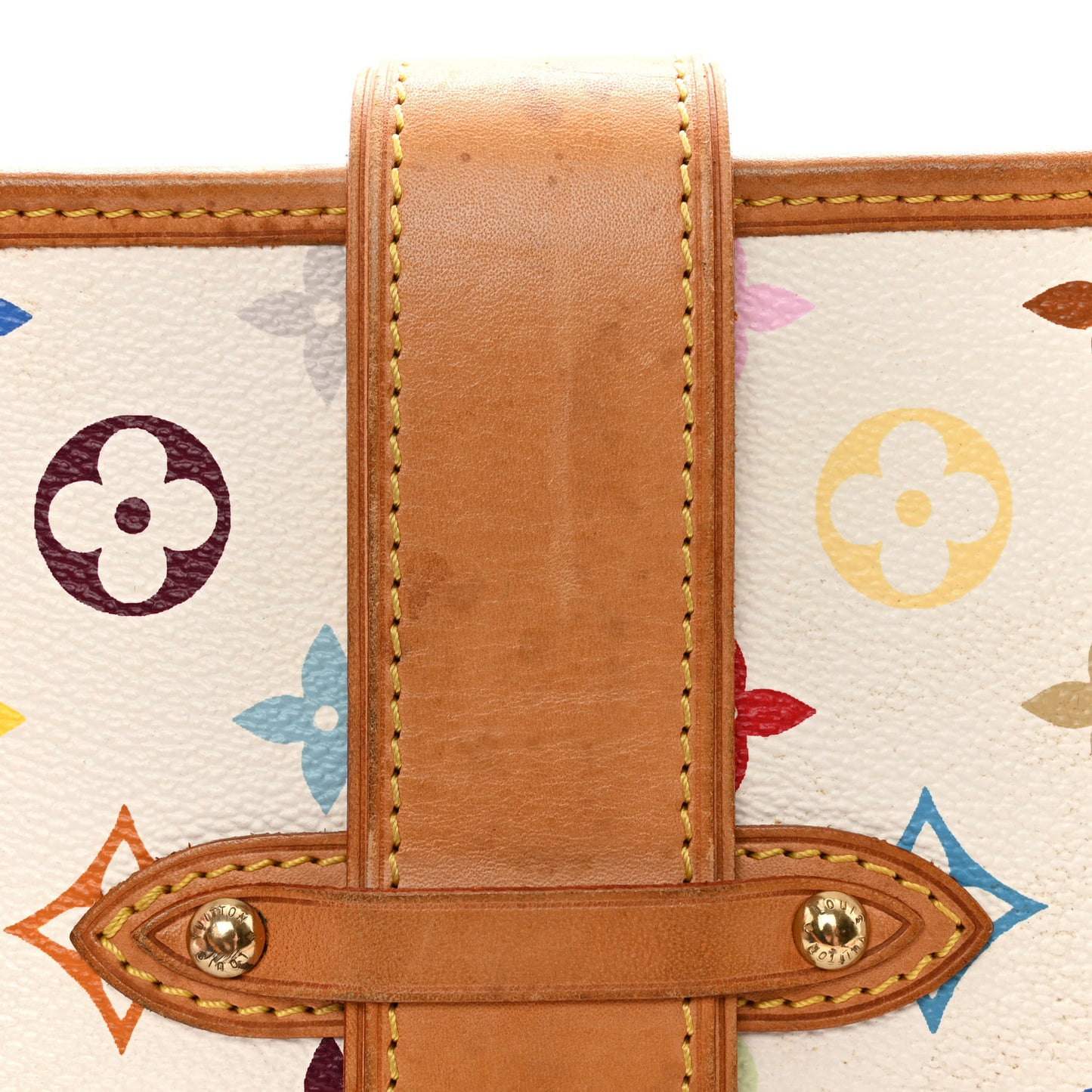 Monogram Multicolor Shirley White