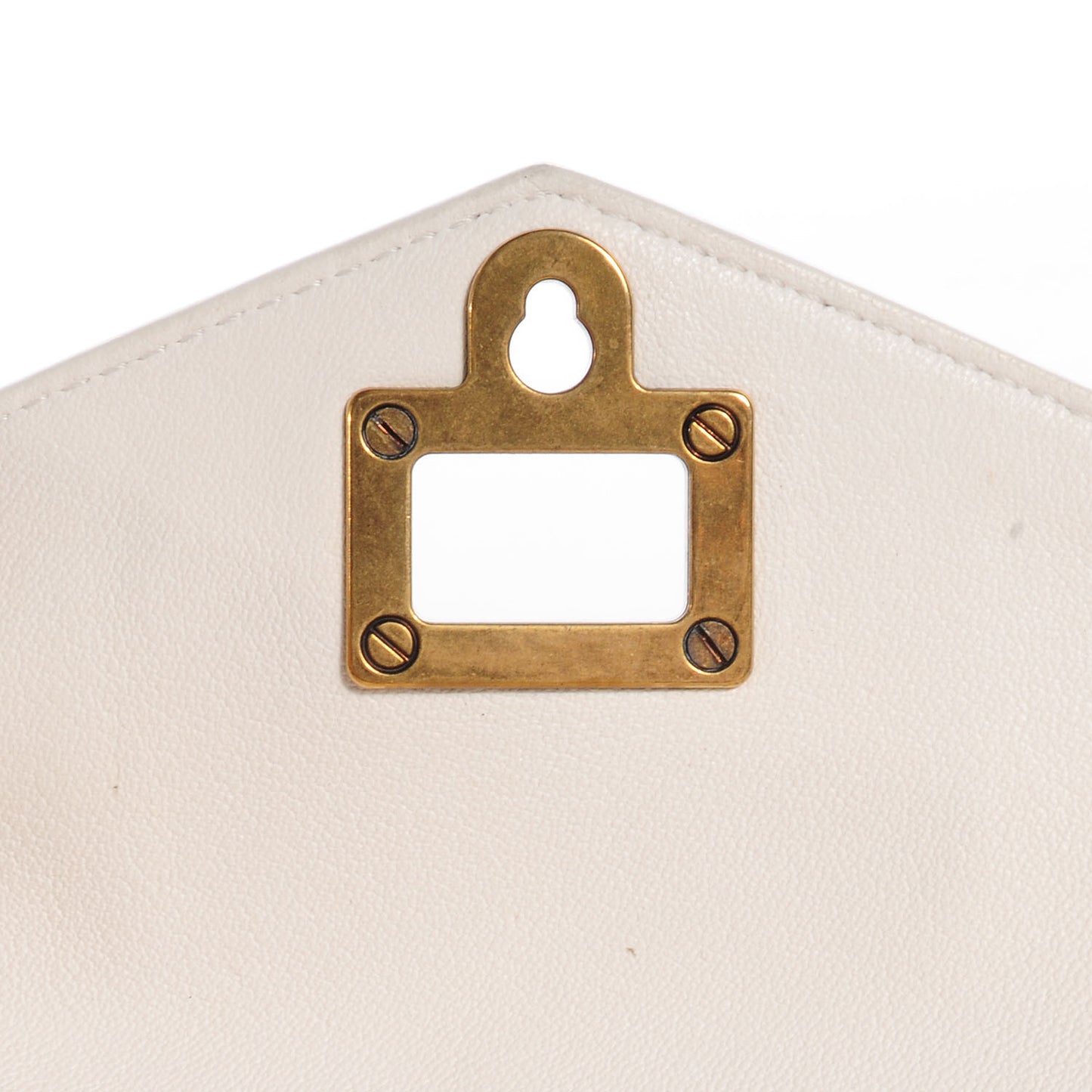 Lambskin PS1 Medium Satchel White
