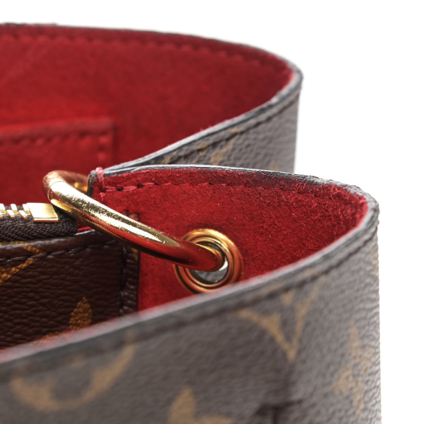 Monogram Flower Tote Coquelicot
