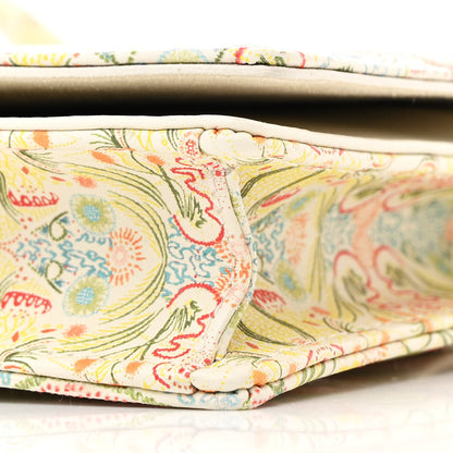 Christian Dior Calfskin Printed Dior In Lights Lady Dior 2-In-1 Pouch Latte Multicolor 10 of 10