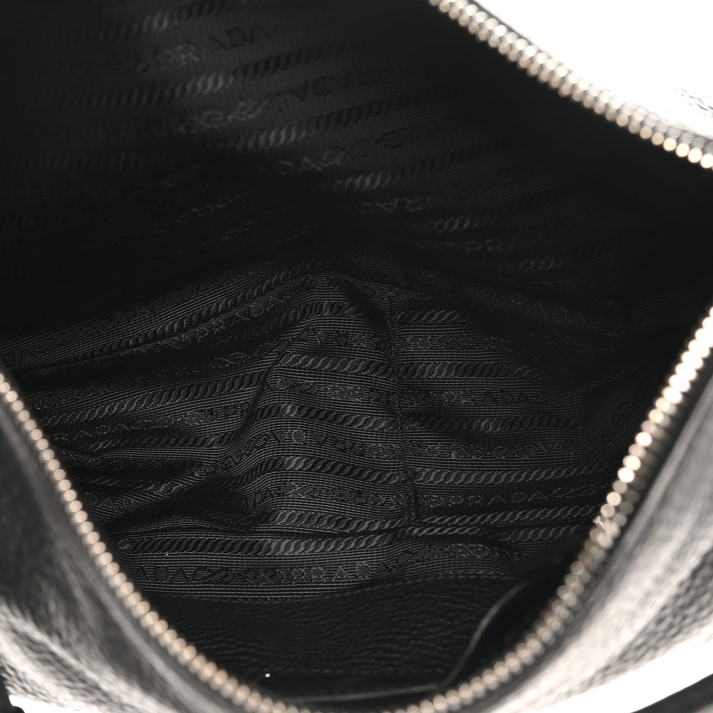 Vitello Phenix Shoulder Bag Black