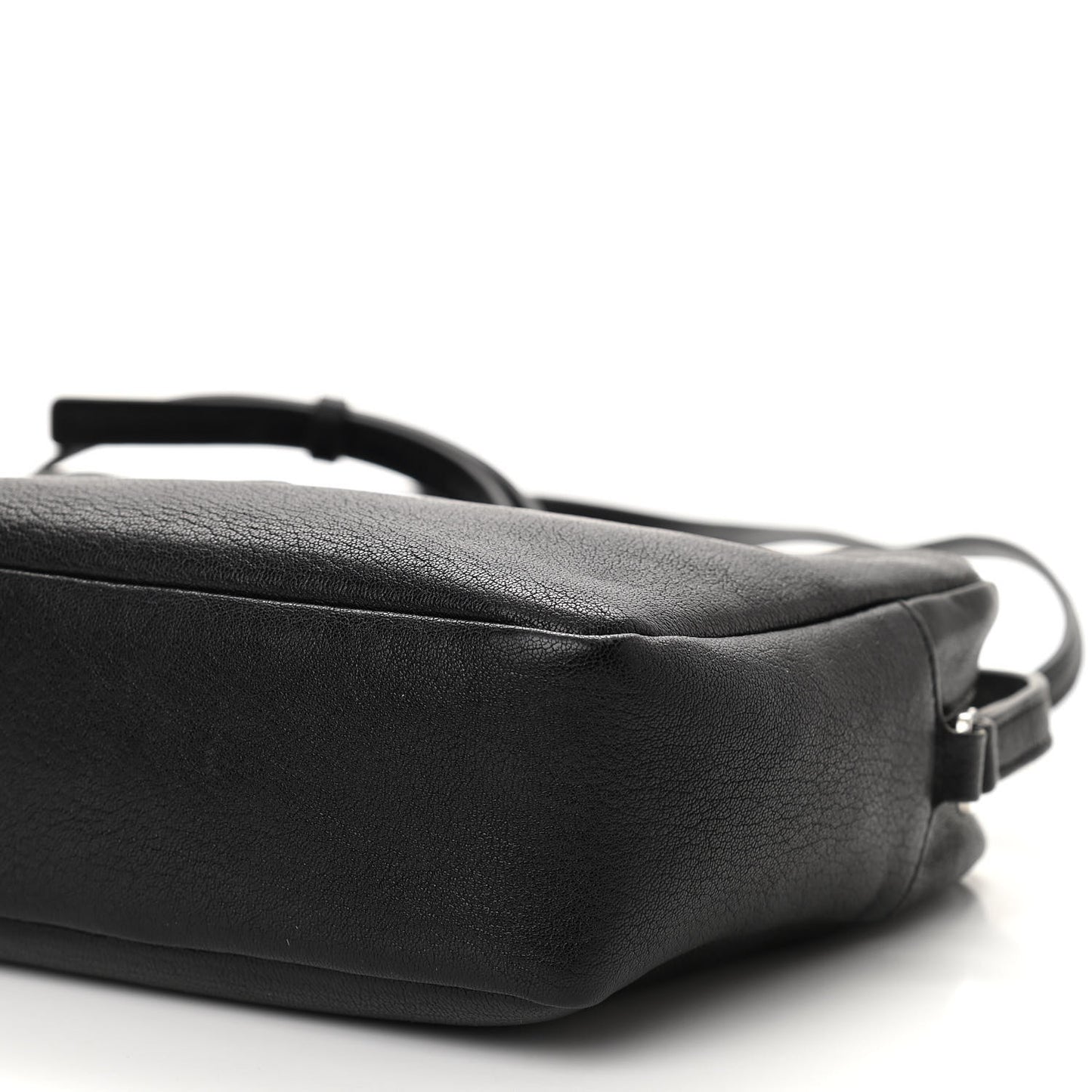 Lambskin Monogram Embossed Small Lou Camera Bag Black