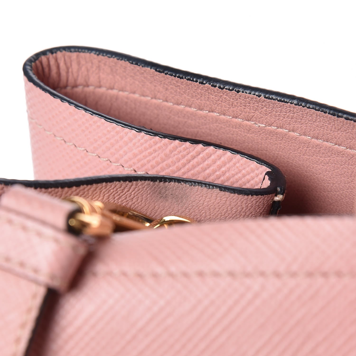 Prada Saffiano Cuir Large Double Bag Orchidea 10 of 14