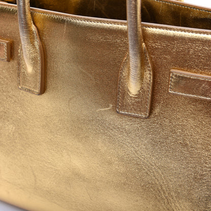 Saint Laurent Metallic Calfskin Baby Sac De Jour Ciad 17 of 18