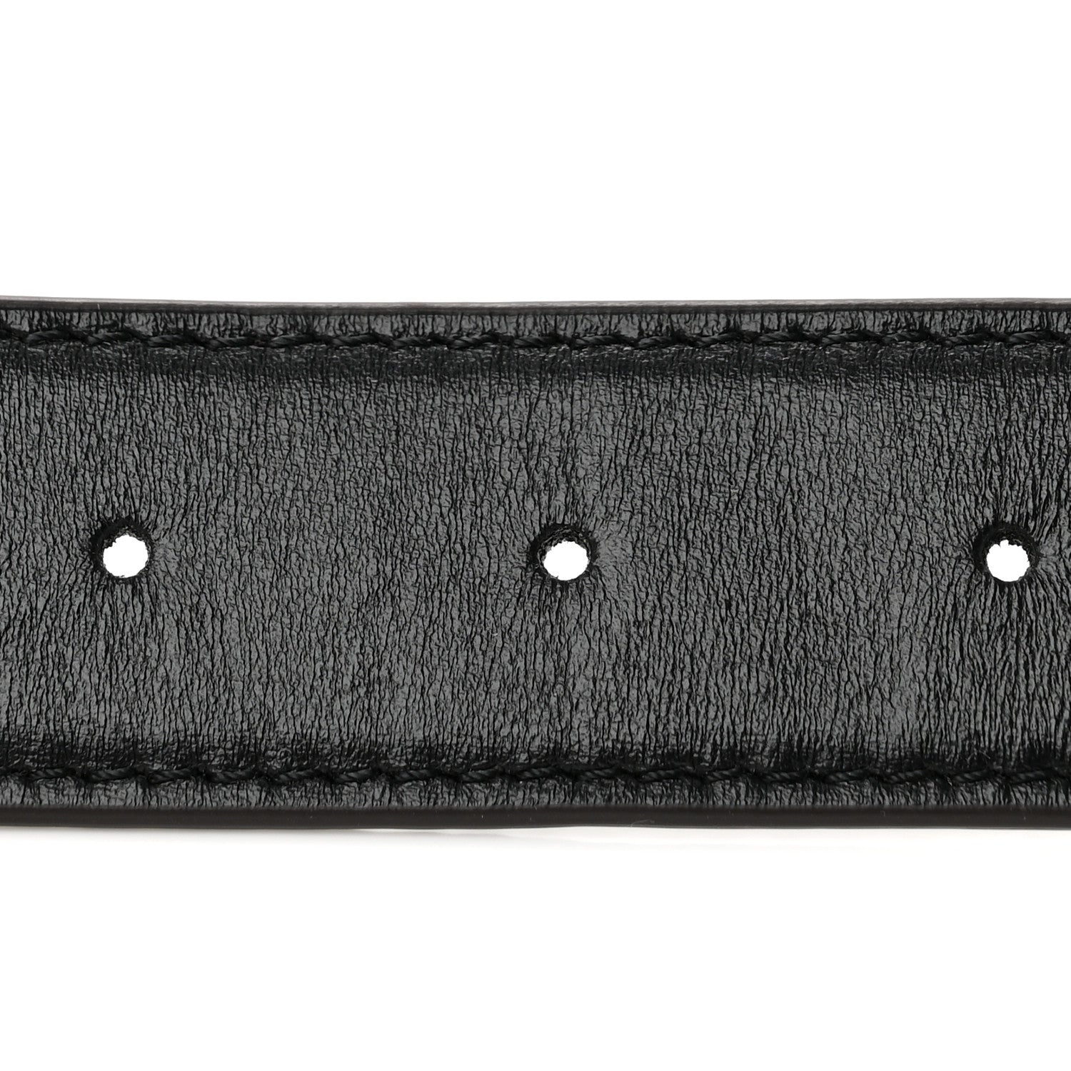 Louis Vuitton Monogram LV Script 30mm Reversible Belt 80 32 Black 4 of 6