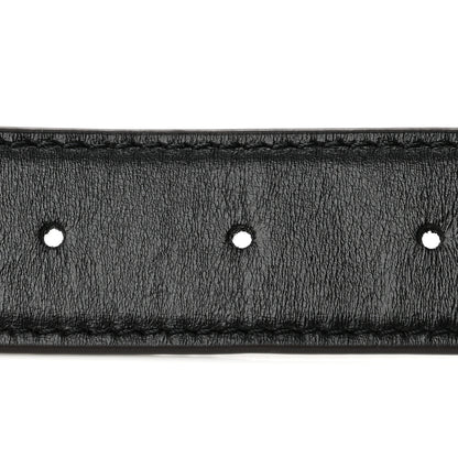Louis Vuitton Monogram LV Script 30mm Reversible Belt 80 32 Black 4 of 6