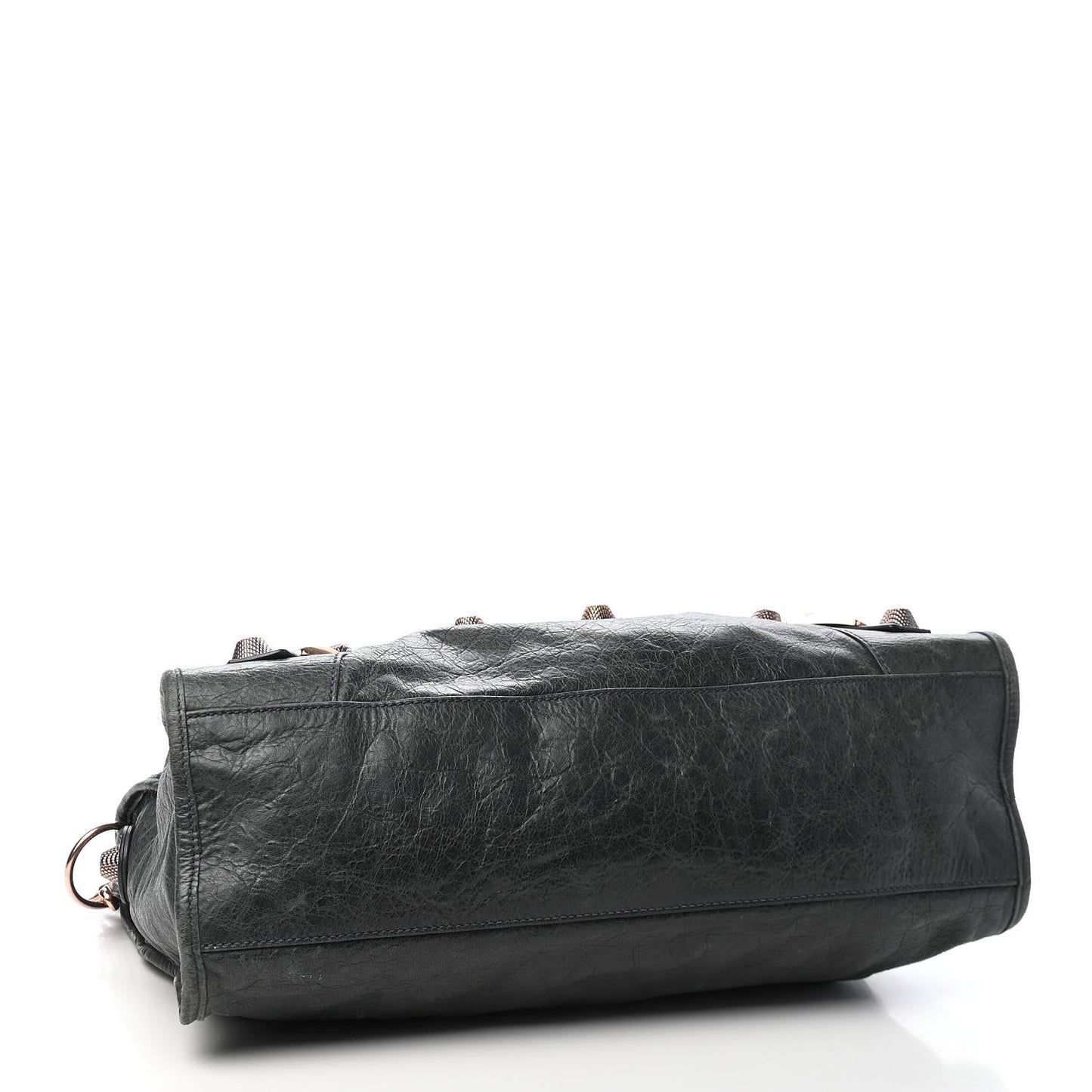 Agneau Giant 21 Rose Gold Hardware City Anthracite