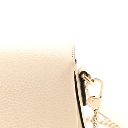 Gucci Dollar Calfskin Interlocking G Crossbody Bag Mystic White 15 of 16