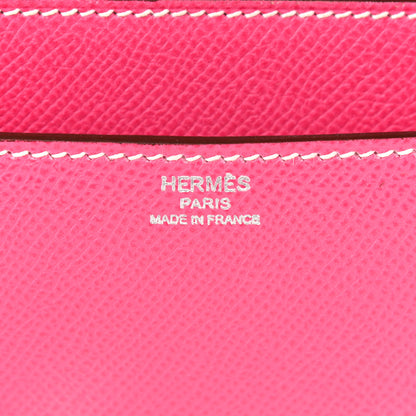 Hermes Epsom Constance Elan 25 Rose Tyrien 6 of 12