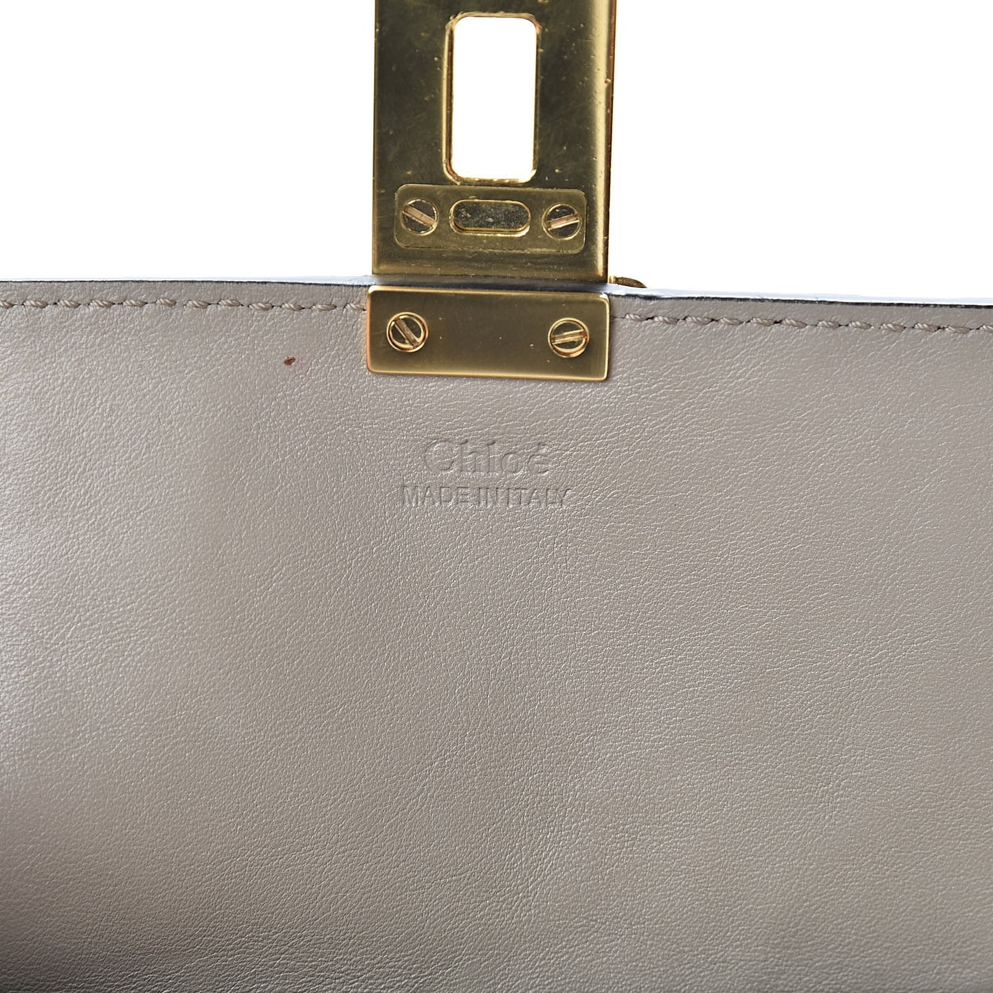 Suede Calfskin Patchwork Drew Shoulder Bag Motty Grey