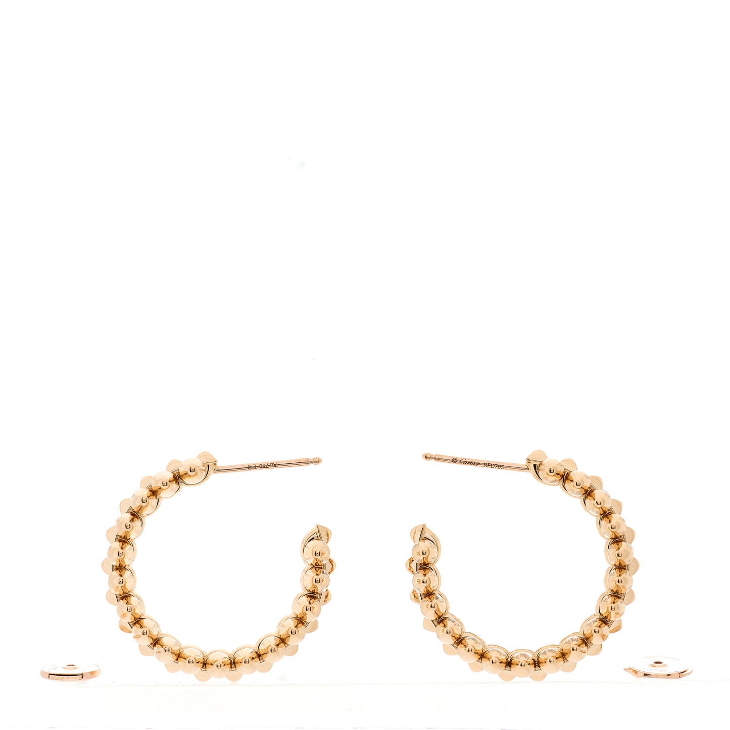 18K Pink Gold Small Clash de Cartier Earrings