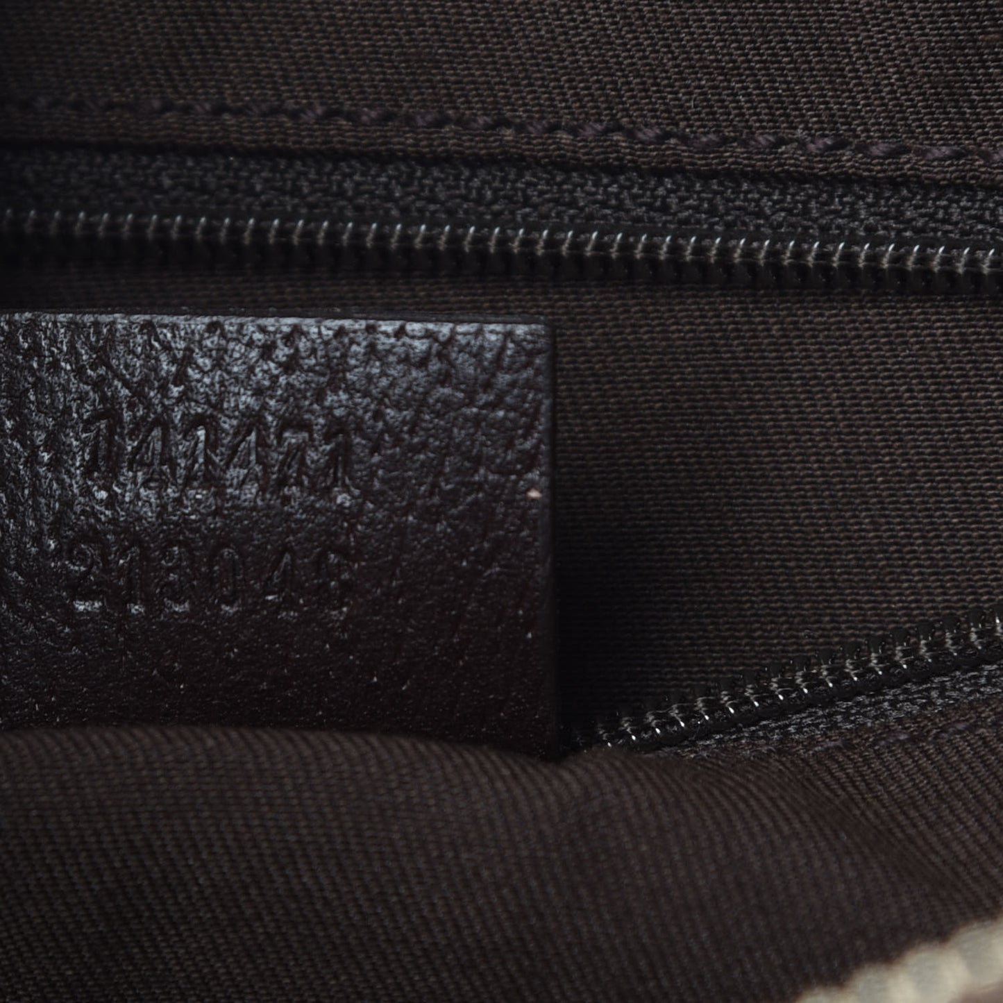 Monogram Small Abbey Tote Dark Brown