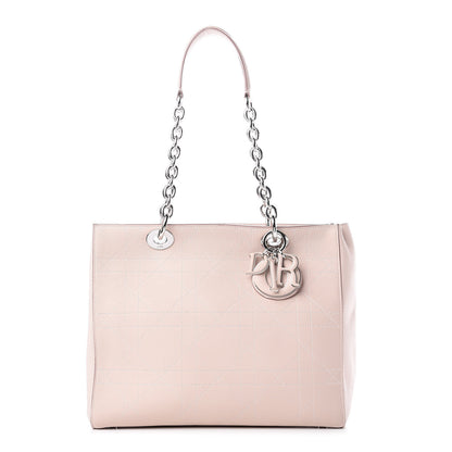 Christian Dior Grained Calfskin Cannage Medium Ultradior Tote Rose Poudre 1 of 14