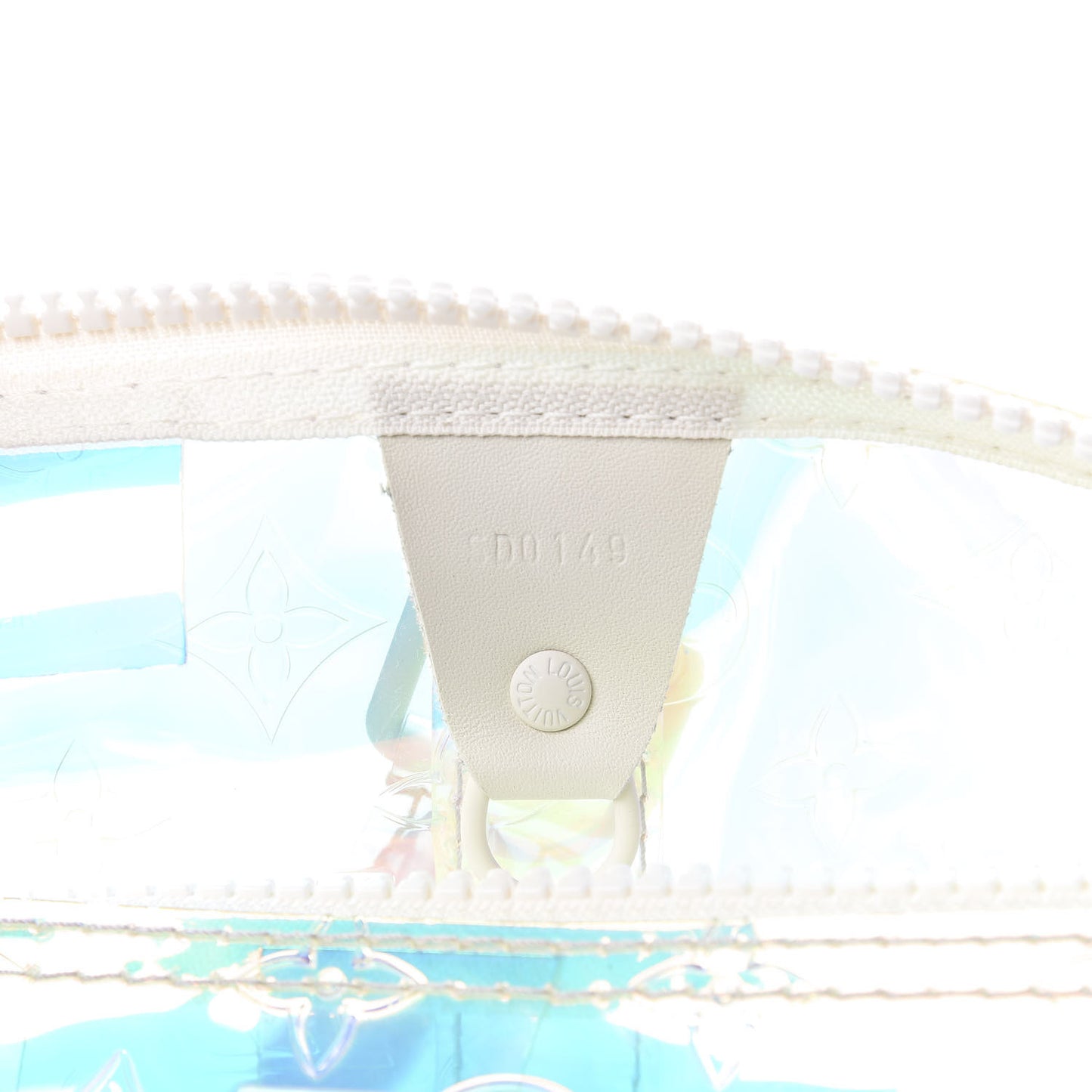 PVC Monogram Keepall Bandouliere 50 Iridescent Prism
