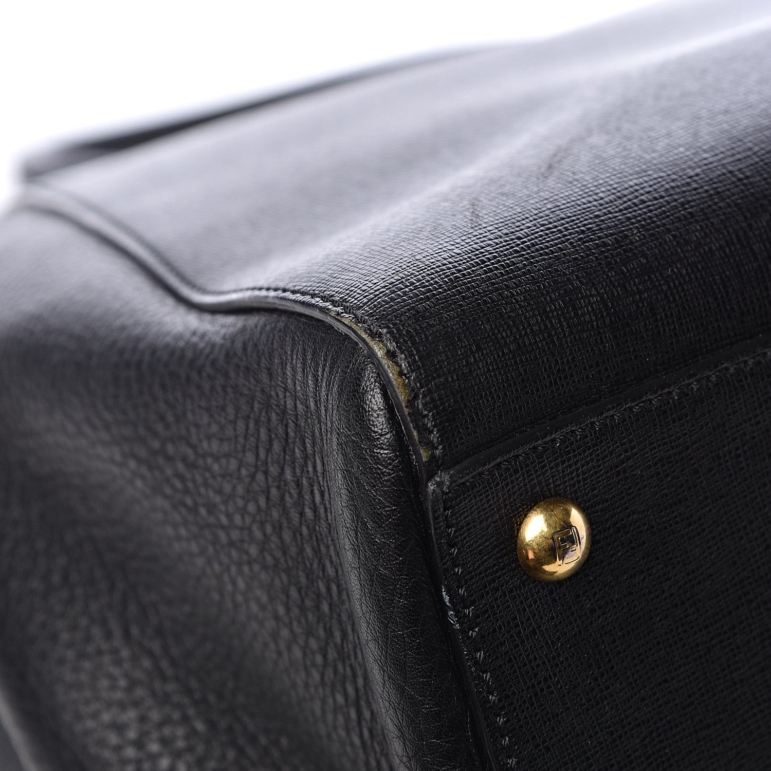 Fendi Vitello Elite Large 2Jours Tote Black 14 of 16