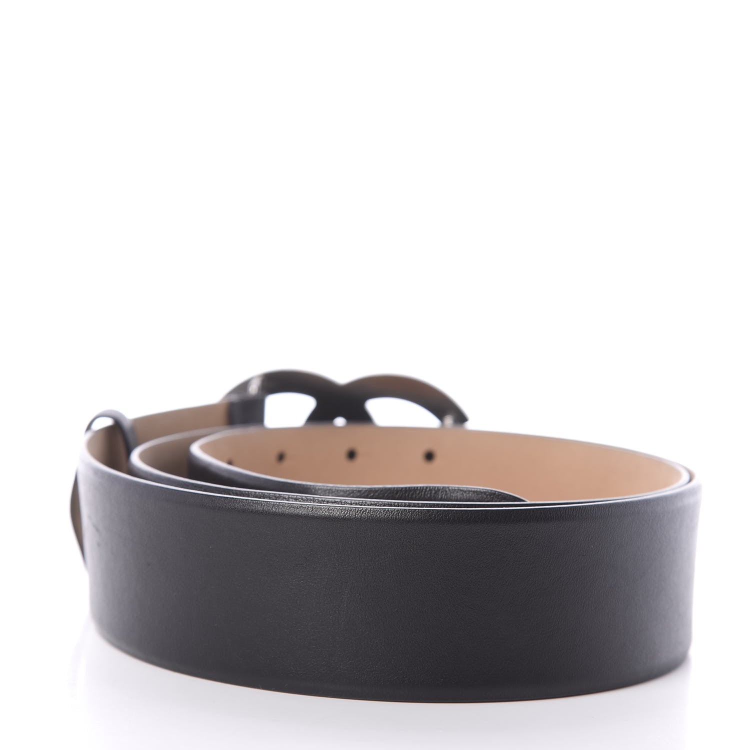 Chanel Crystal Lambskin CC Belt 110 44 Black 2 of 5