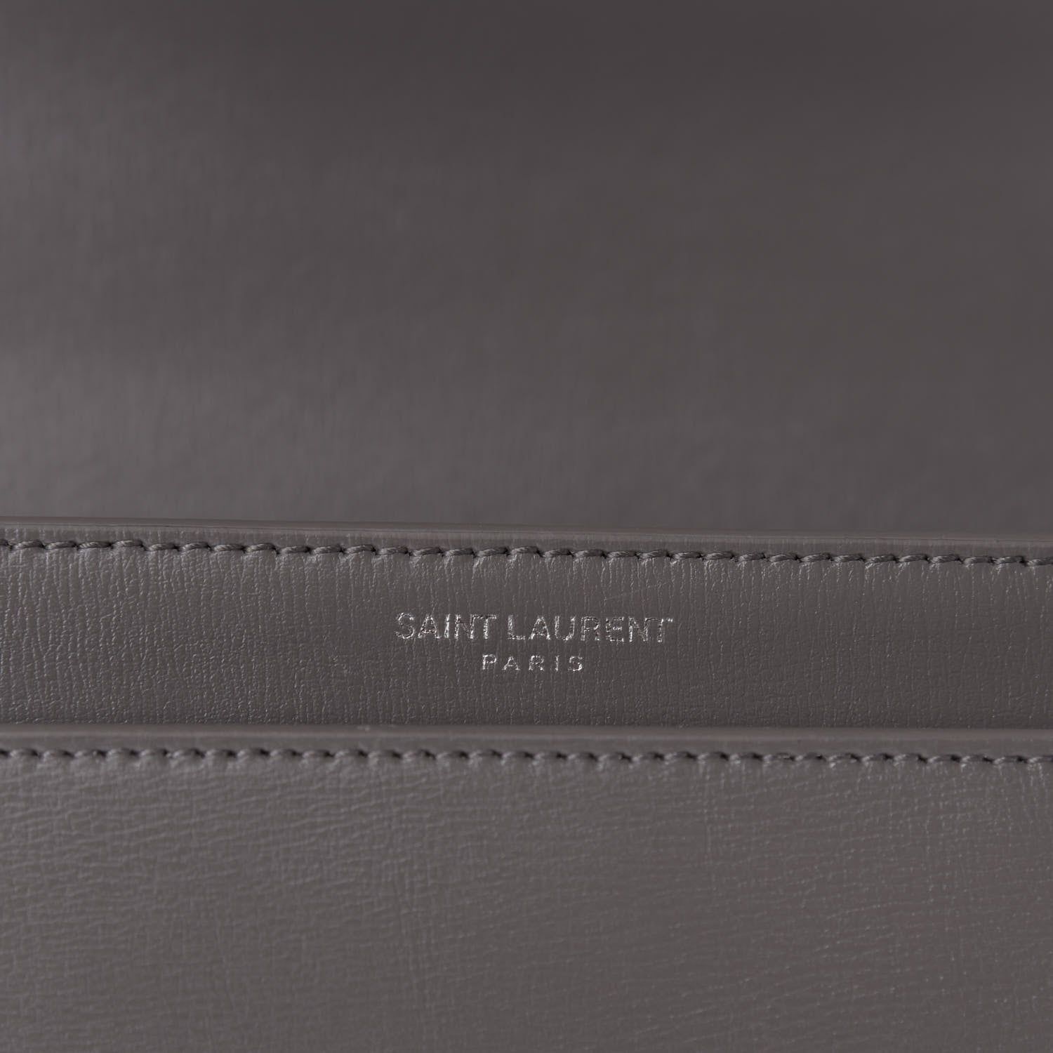 Saint Laurent Calfskin Medium Monogram Sunset Fog 14 of 18