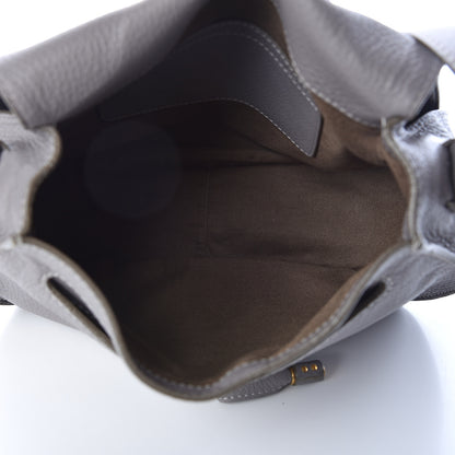 Chloe Calfskin Medium Marcie Round Crossbody Bag Cashmere Grey 5 of 15