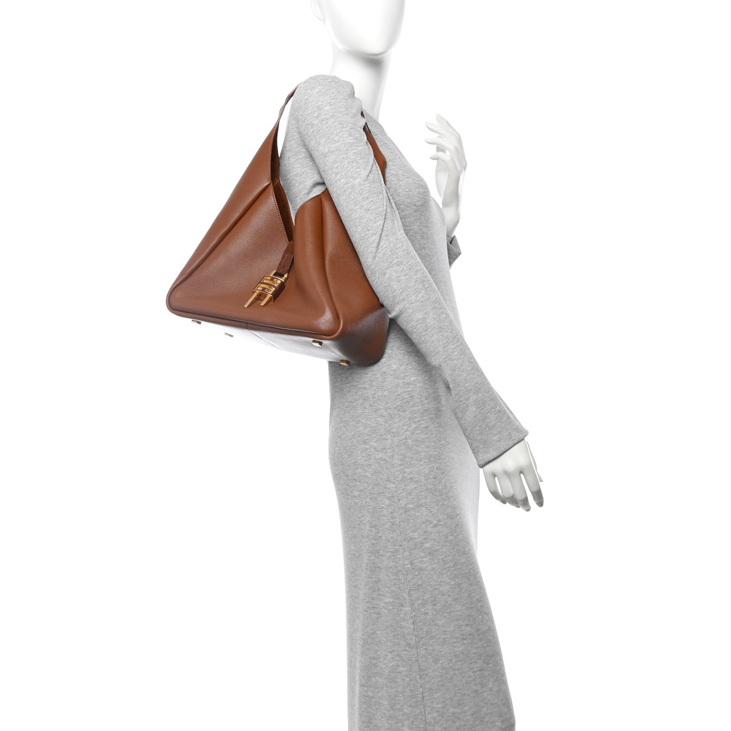 Givenchy Calfskin Medium G-Lock Hobo Tan 2 of 10
