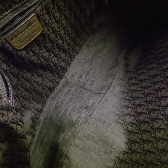 Christian Dior Leather Gaucho Olive Green 6 of 12