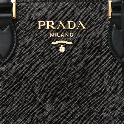 Prada Saffiano Soft Calfskin Large Tote Black 9 of 11