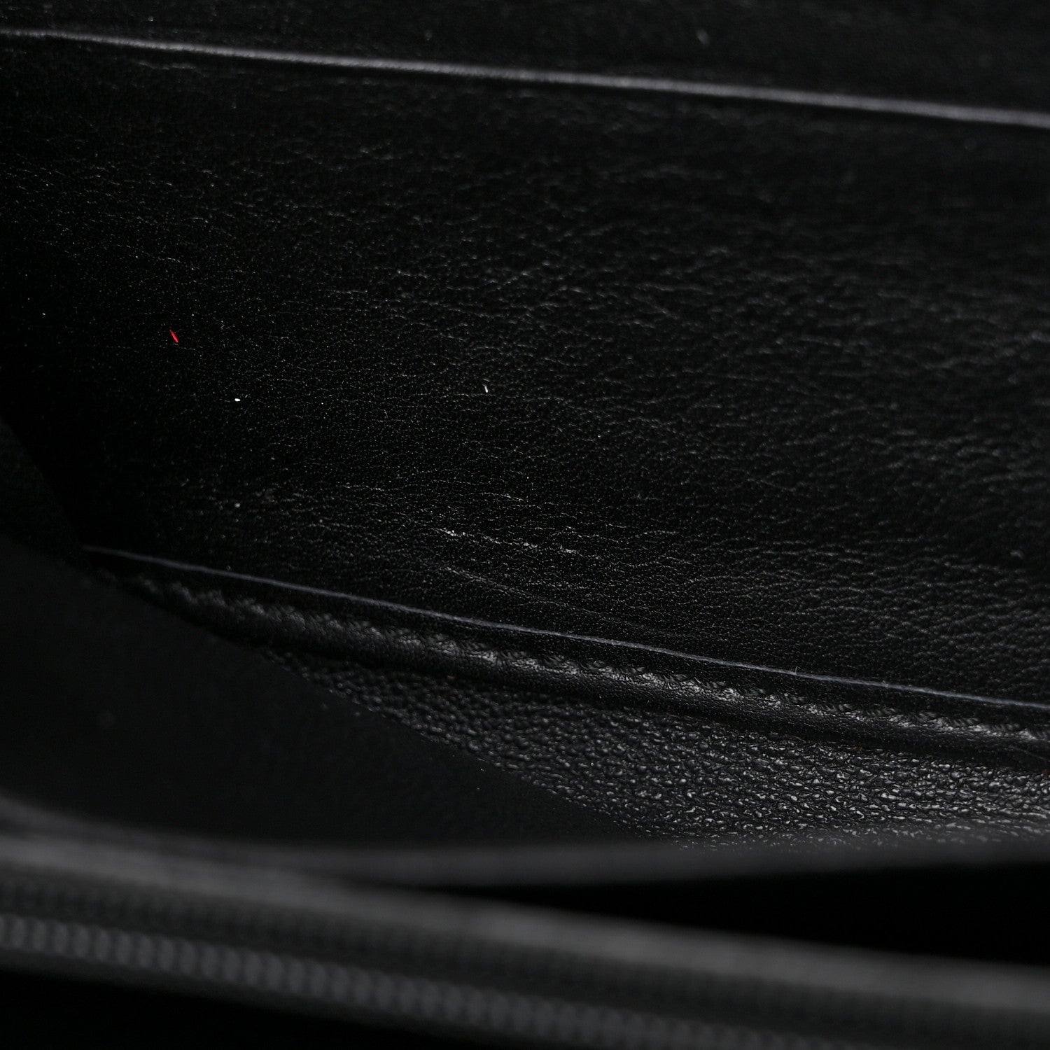 Gucci Guccissima Sukey Zip Around Wallet Black 6 of 8