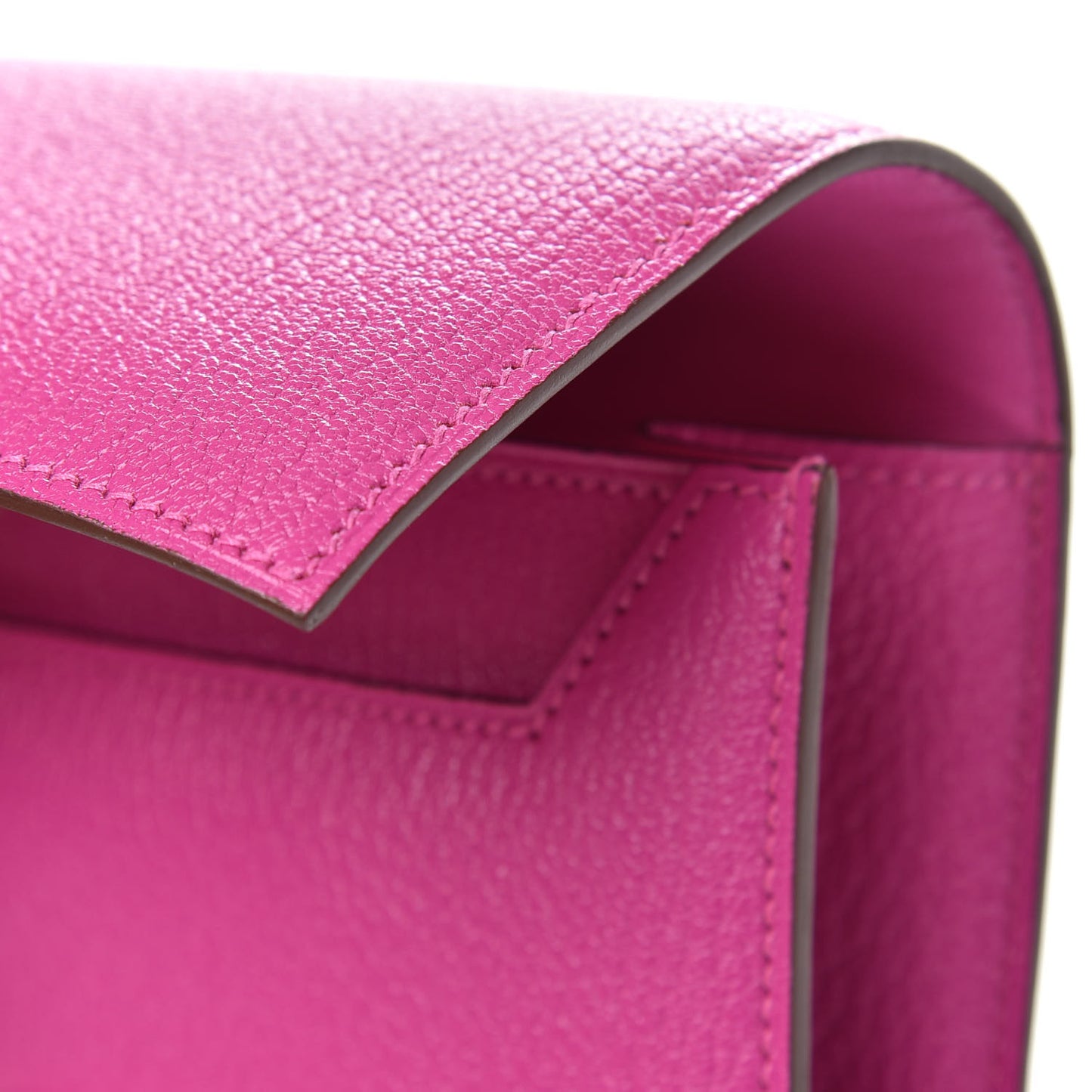 Chevre Mysore Verrou Clutch Magnolia