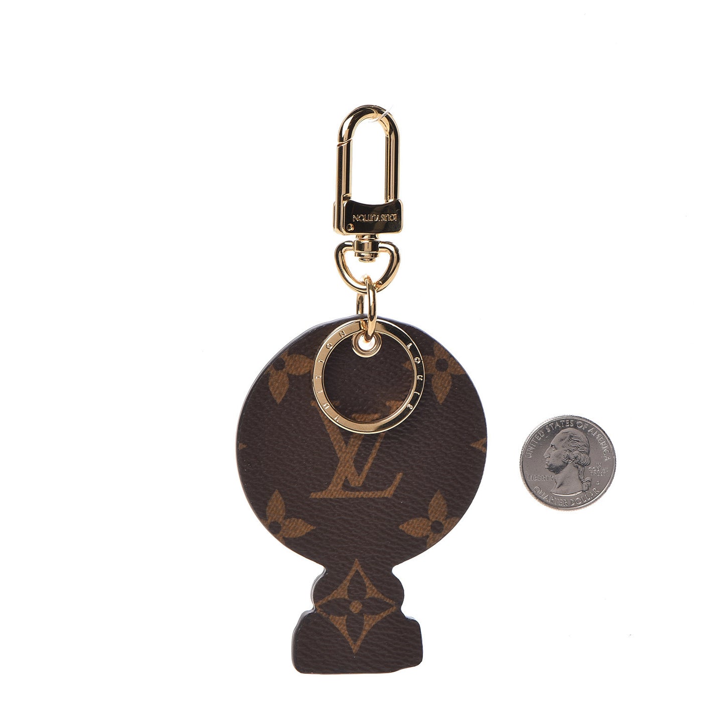 Monogram 2019 Christmas Animation Shanghai Bag Charm Key Ring