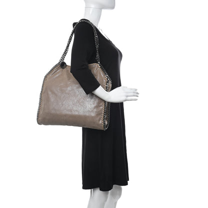 Stella McCartney Shaggy Deer Small Falabella Tote Taupe 2 of 9