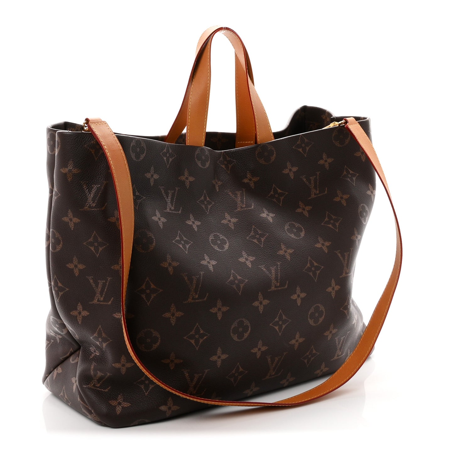 Calfskin Monogram Shopper Tote MM