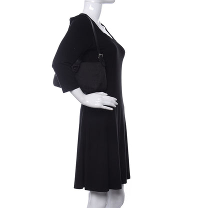 Fendi Nylon Zucca Baguette Black 2 of 14