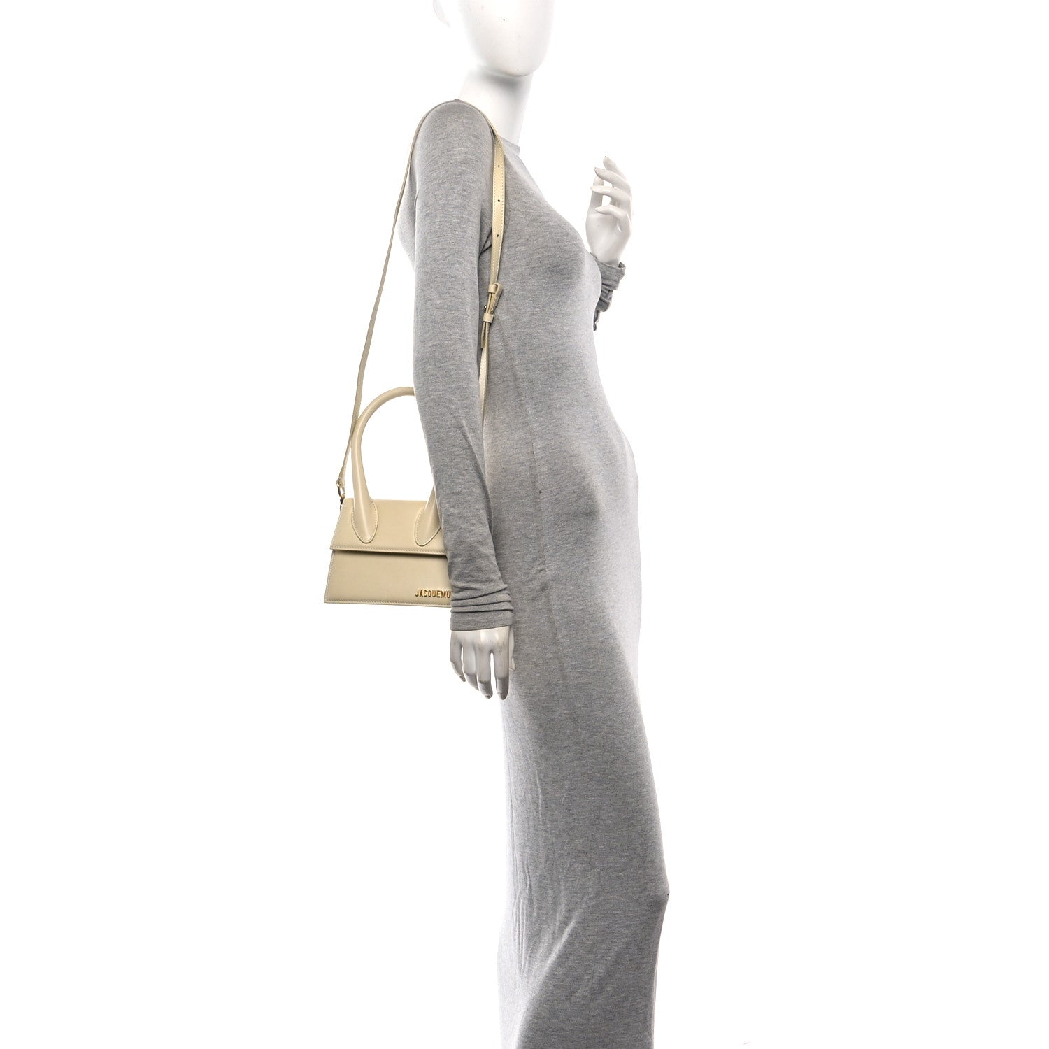 Jacquemus Smooth Calfskin Le Chiquito Ivory 2 of 9