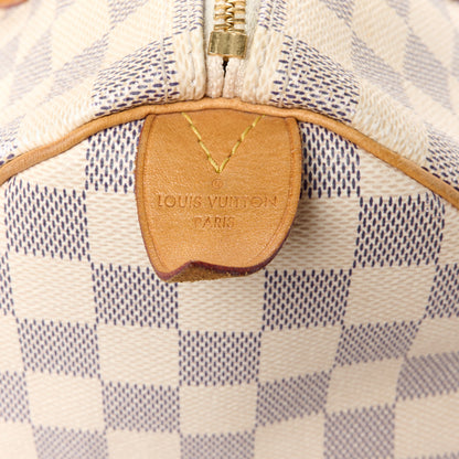 Louis Vuitton Damier Azur Speedy 30 11 of 14
