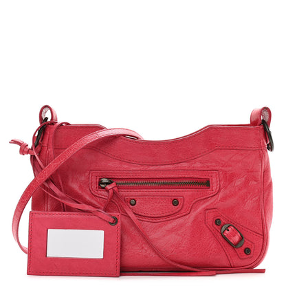 Balenciaga Agneau Classic Hardware Hip Rose Thulian 1 of 12