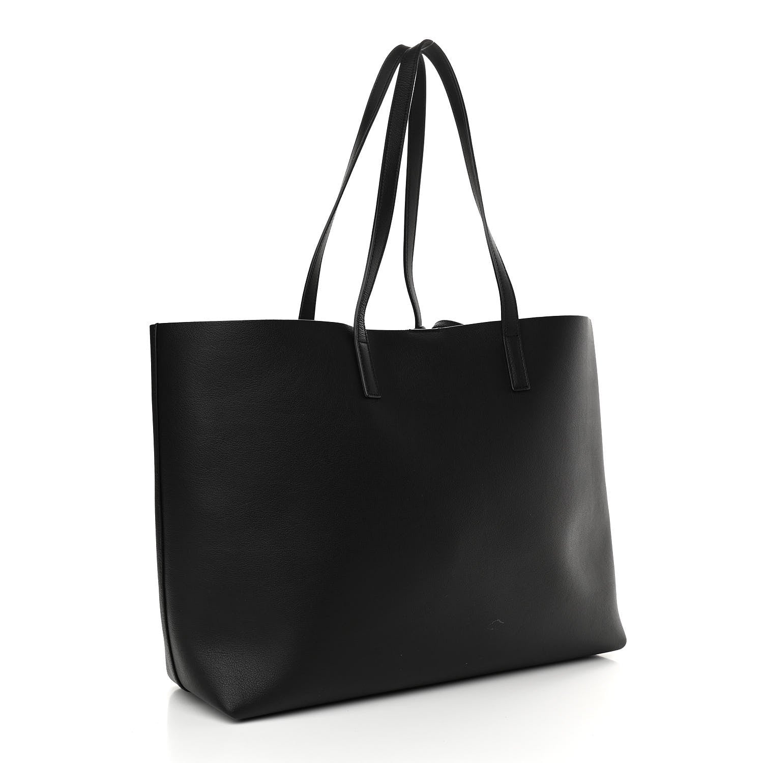 Saint Laurent Calfskin Large Shopping Tote Black 4 of 11