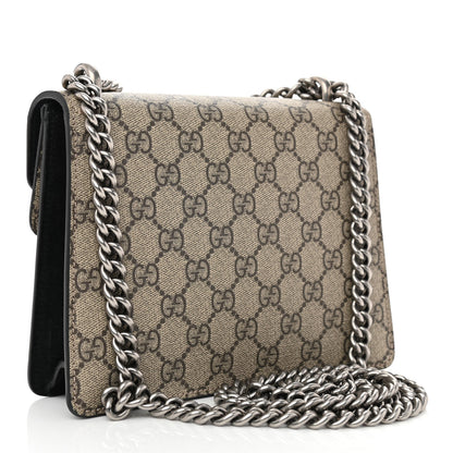 Gucci GG Supreme Monogram Mini Dionysus Shoulder Bag Black 3 of 9
