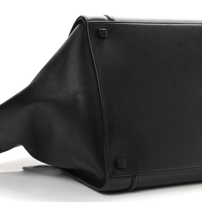 Celine Smooth Calfskin Medium Phantom Luggage Black 9 of 11