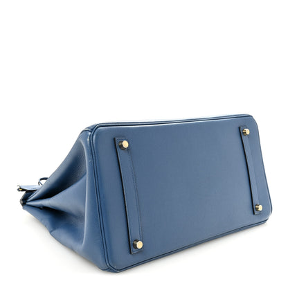 Hermes Epsom Birkin 35 Bleu Agate 4 of 10