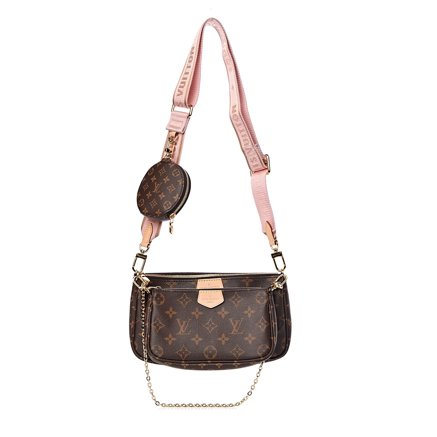 Louis Vuitton Monogram Multi Pochette Accessories Rose Clair 1 of 11